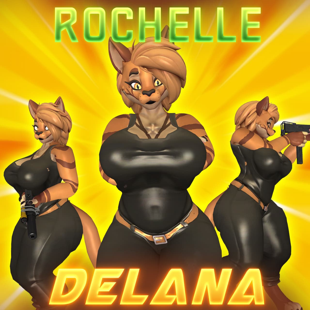 [COMM] VRC: Delana V2 - Rochelle
 — Left 4 Dead 2 Steam Workshop preview image