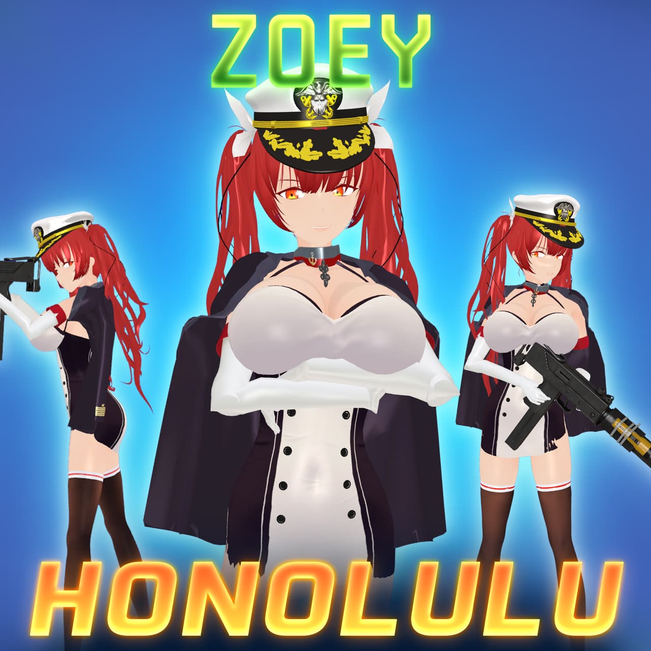 [COMM] Azur Lane: USS Honolulu - Zoey
 — Left 4 Dead 2 Steam Workshop preview image