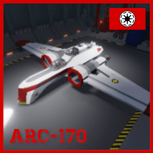 ARC-170 Republic Starfighter (Star Wars) — Stormworks: Build and Rescue Workshop preview