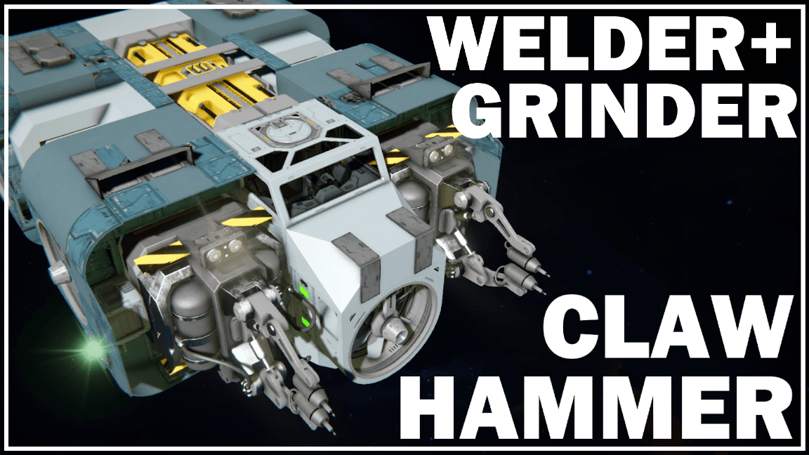 Clawhammer Fabrication Rig — Space Engineers Steam Workshop preview image