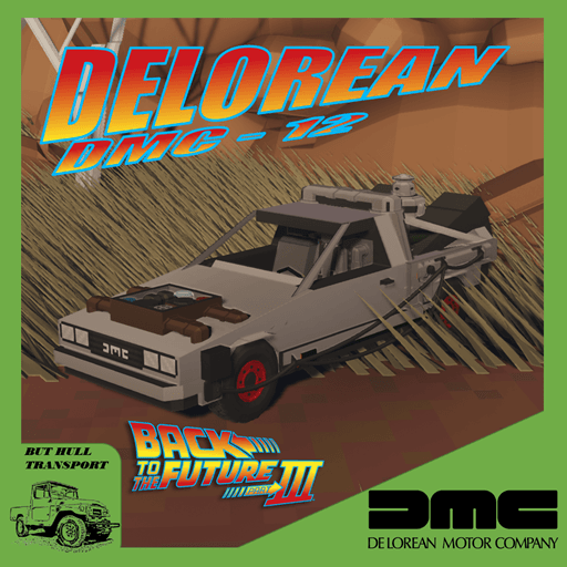 DeLorean DMC-12 Back To The Future 3 — Stormworks: Build and Rescue Steam Workshop preview image