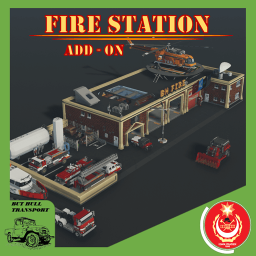 Fire Station Building — Stormworks: Build and Rescue Steam Workshop preview image