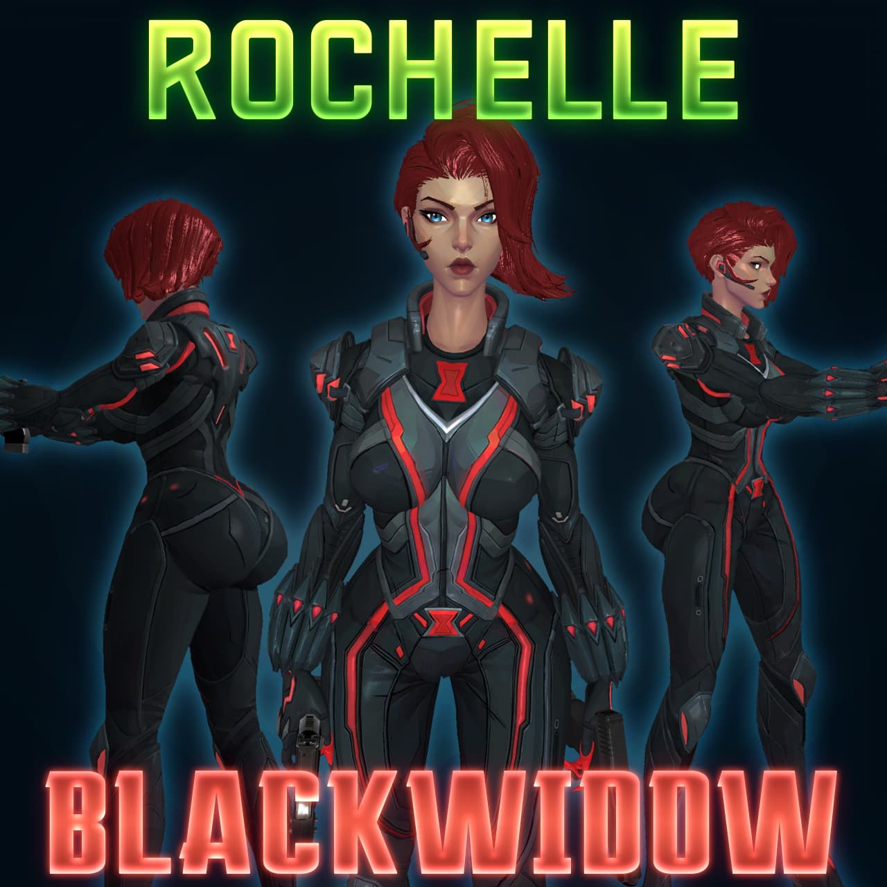 [COMM] Marvel's Rivals: Black Widow - Rochelle
 — Left 4 Dead 2 Steam Workshop preview image