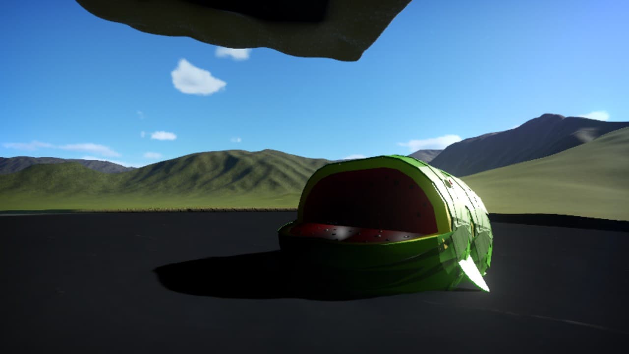 watermelon whale — Planet Coaster Steam Workshop preview image