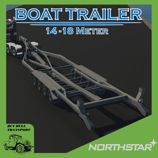 Boat Trailer for 14-18 meter boats — Stormworks: Build and Rescue Steam Workshop preview image
