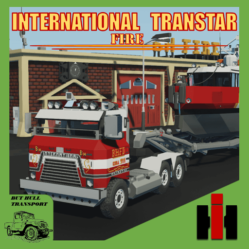 International Transtar Fire Dep Truck — Stormworks: Build and Rescue Steam Workshop preview image