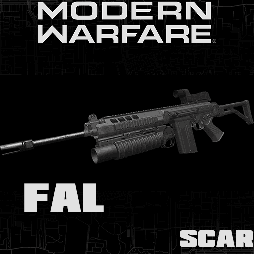 COD:MW2019 FAL: Smooth Dominator (SCAR) — Left 4 Dead 2 Steam Workshop preview image