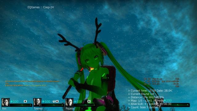 EQGames: Skin Miku — Left 4 Dead 2 Workshop preview
