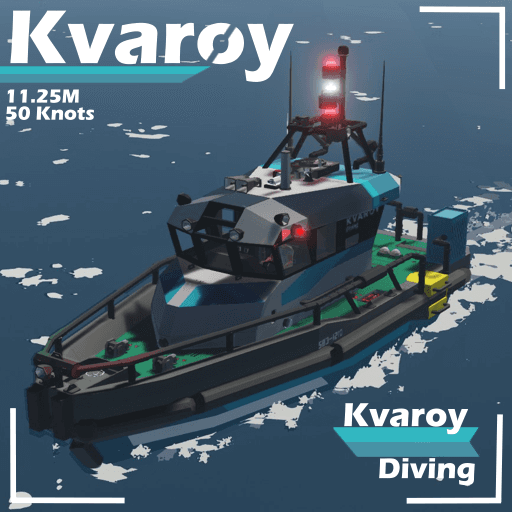Kvaroy small diving support/Rescue Vessel — Stormworks: Build and Rescue Steam Workshop preview image