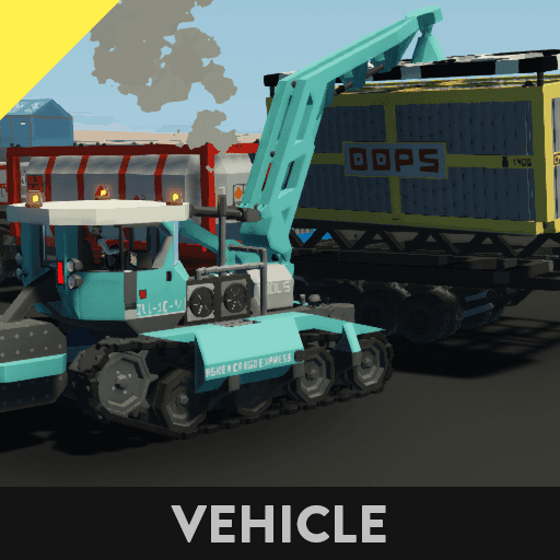 Industrial Container Loader ICL-1C-V — Stormworks: Build and Rescue Workshop preview