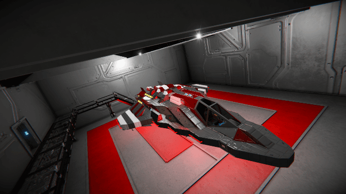 HF 304 Halberd Fighter — Space Engineers Workshop preview