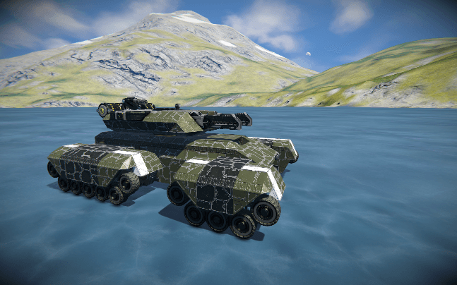Rhino Heavy Tank — Space Engineers Workshop preview