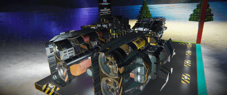 [Fox] Podracer - Mothership — Space Engineers Workshop preview