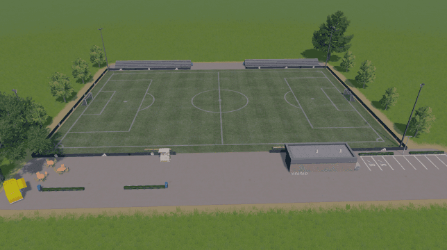 Park 13x11 Football — Cities: Skylines Steam Workshop preview image