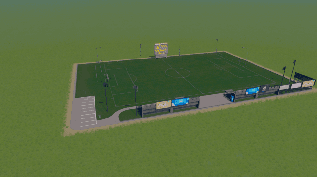 Park 13x9 soccer field basic — Cities: Skylines Steam Workshop preview image