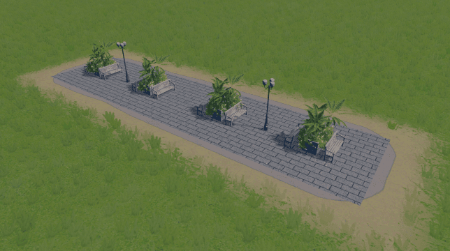 Park 1x4 Dedalus — Cities: Skylines Steam Workshop preview image