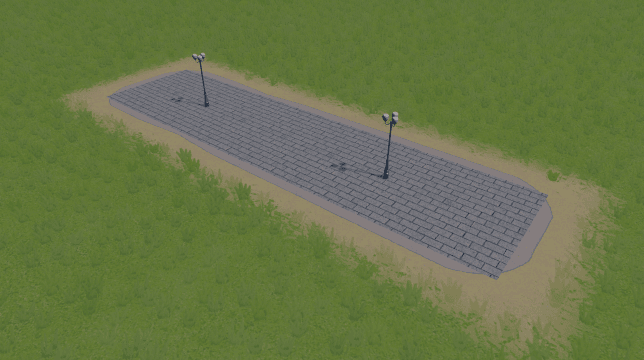 Park 1x4 Dedalus flat — Cities: Skylines Steam Workshop preview image