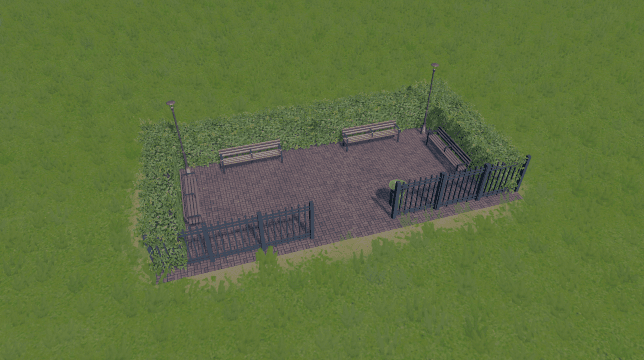 Park 2x1 Closure — Cities: Skylines Steam Workshop preview image
