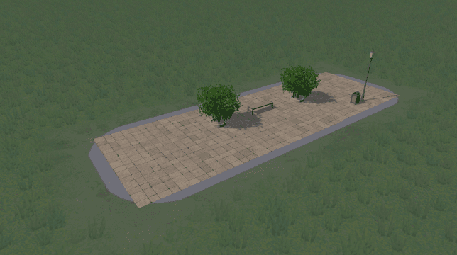 park 3x1 Afia — Cities: Skylines Steam Workshop preview image