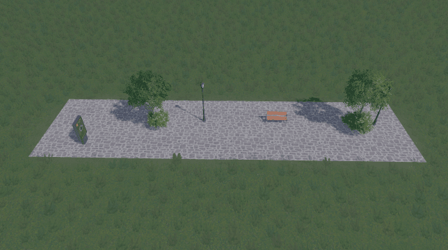 Park 4x1 Behet — Cities: Skylines Steam Workshop preview image
