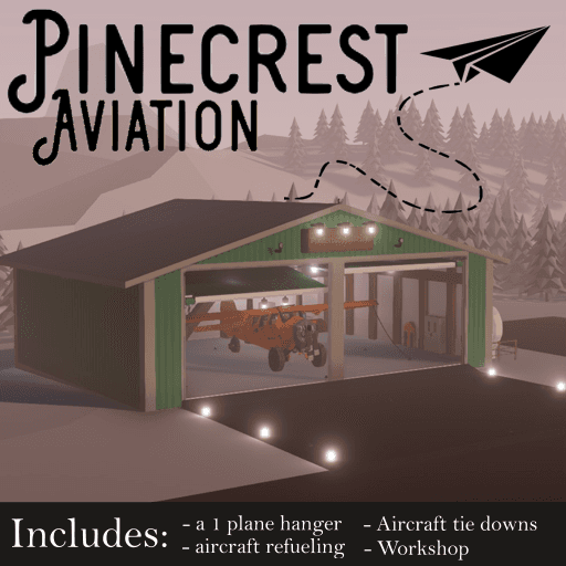 Pinecrest Aviation Small Hangar — Stormworks: Build and Rescue Steam Workshop preview image