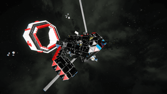 Base Ship DarkOne DLC MK4 — Space Engineers Workshop preview