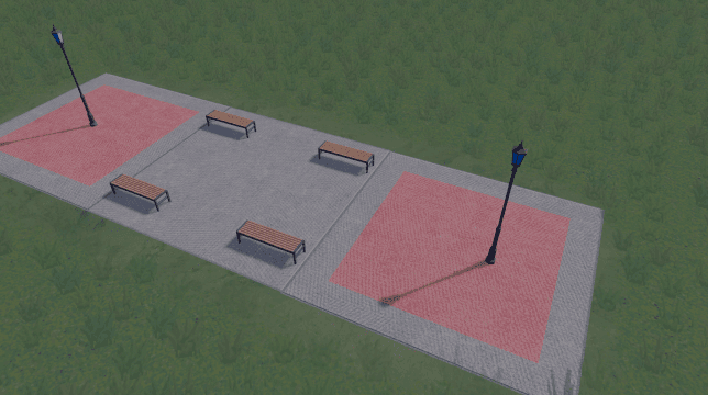 Park 1x3 info rester — Cities: Skylines Steam Workshop preview image
