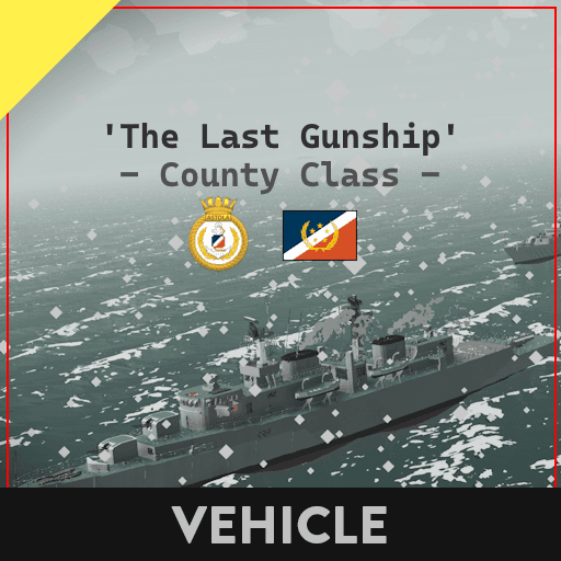 Type 16 'County' Class Destroyer-Cruiser (Batch 1) - FRA Dominion (D22) — Stormworks: Build and Rescue Steam Workshop preview image