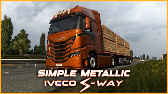 Simple Metallic S-Way — Euro Truck Simulator 2 Steam Workshop preview image