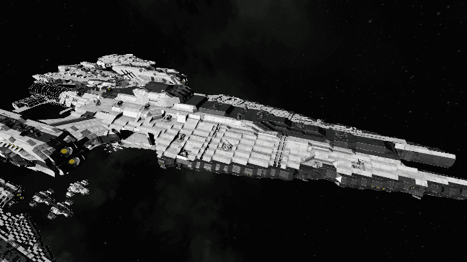 (CIS) 'Caliban' Planetary Assault Carrier — Space Engineers Workshop preview