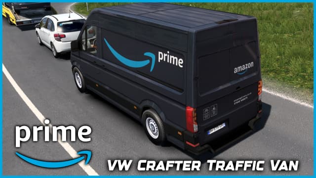 Amazon VW Crafter Traffic Van — Euro Truck Simulator 2 Workshop preview