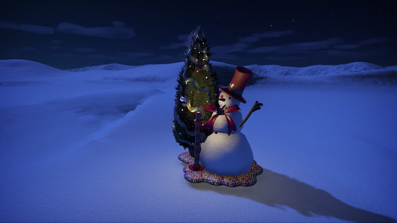 Festive - Scene - snow man — Planet Coaster Workshop preview