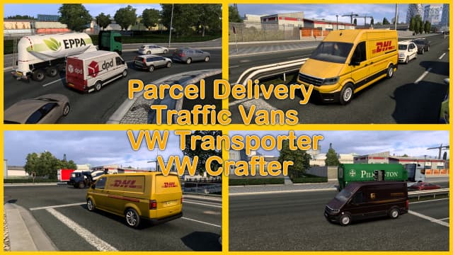 Parcel Delivery Traffic — Euro Truck Simulator 2 Workshop preview