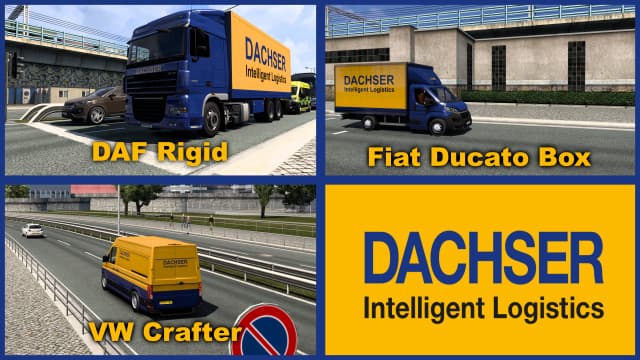 DACHSER Logistics Traffic — Euro Truck Simulator 2 Steam Workshop preview image