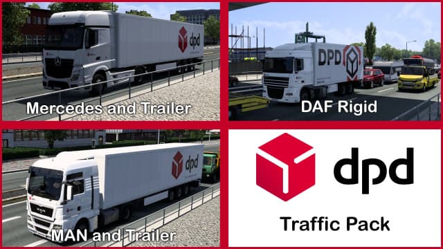 DPD Traffic Pack — Euro Truck Simulator 2 Workshop preview