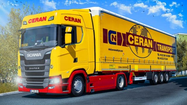 CERAN TRANSPORT COMBO SKIN — Euro Truck Simulator 2 Workshop preview