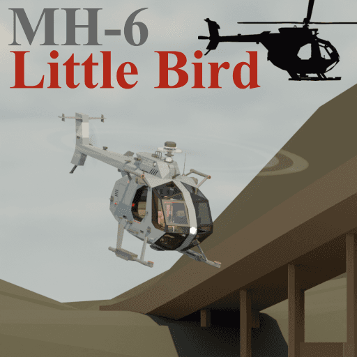 MH-6 Little Bird — Stormworks: Build and Rescue Steam Workshop preview image
