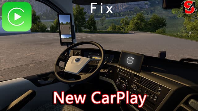 New CarPlay Fix — Euro Truck Simulator 2 Steam Workshop preview image