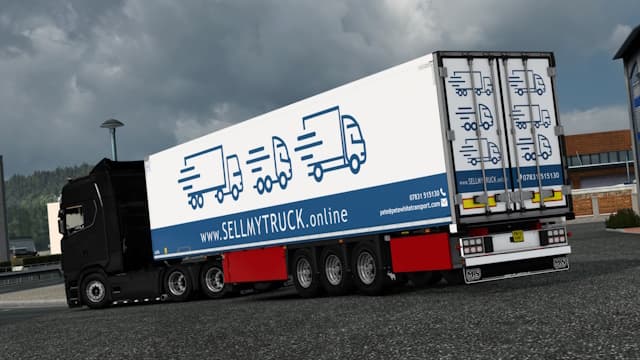 Sell My Truck S.KO JUSEETV 2020 Trailer Skin — Euro Truck Simulator 2 Workshop preview