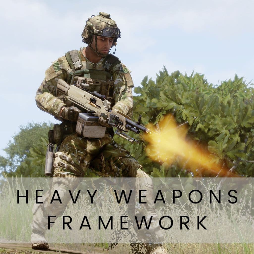 Heavy Weapons Framework — Arma 3 Steam Workshop preview image