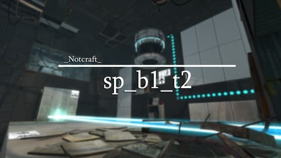 sp_b1_t2 — Portal 2 Steam Workshop preview image