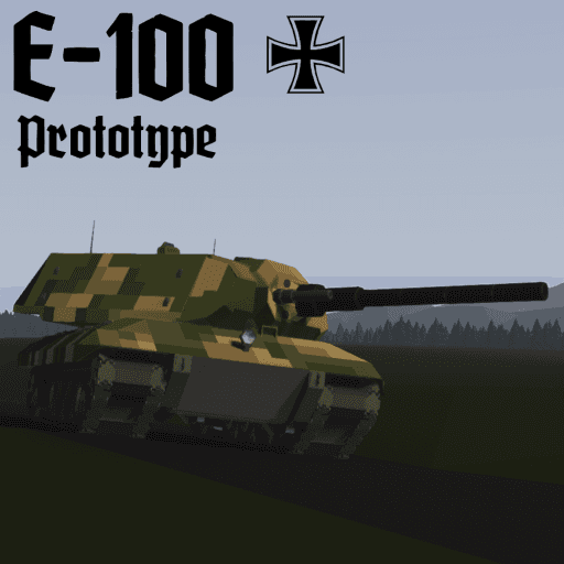 E-100 | Entwicklung 100 — Stormworks: Build and Rescue Steam Workshop preview image