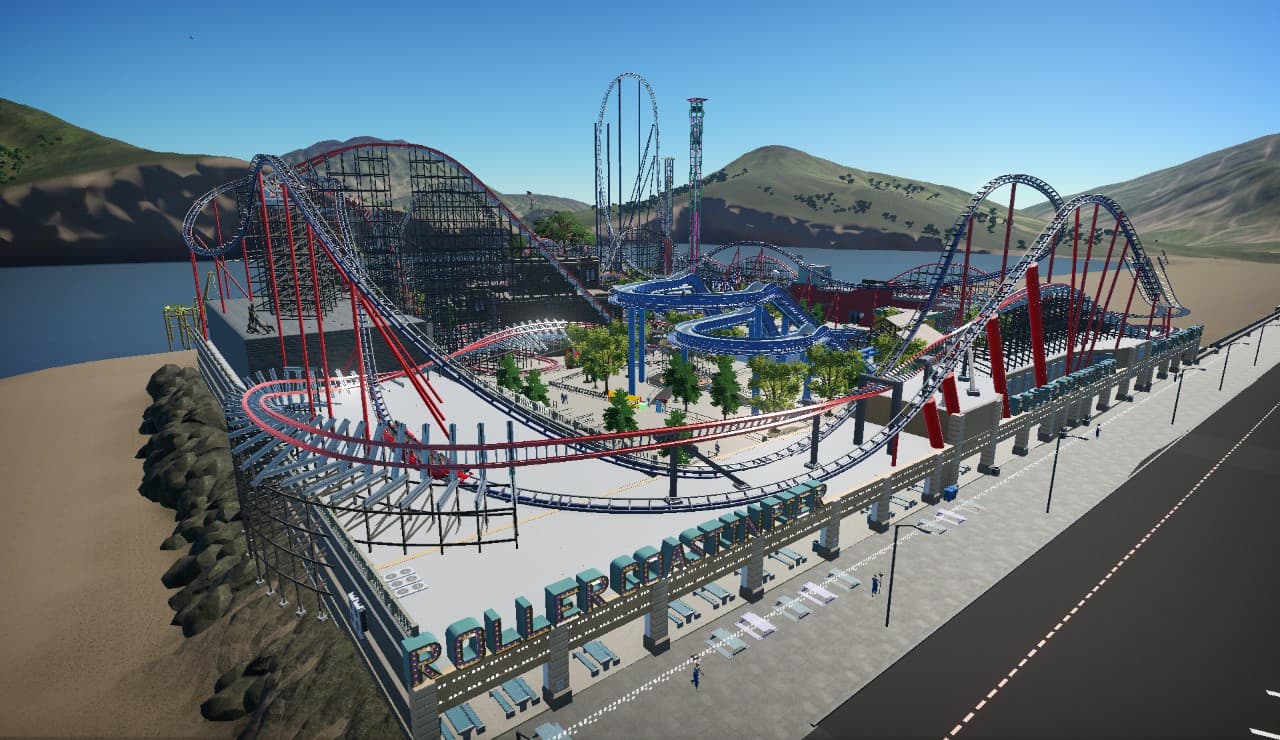 Roller Coastin Pier — Planet Coaster Steam Workshop preview image