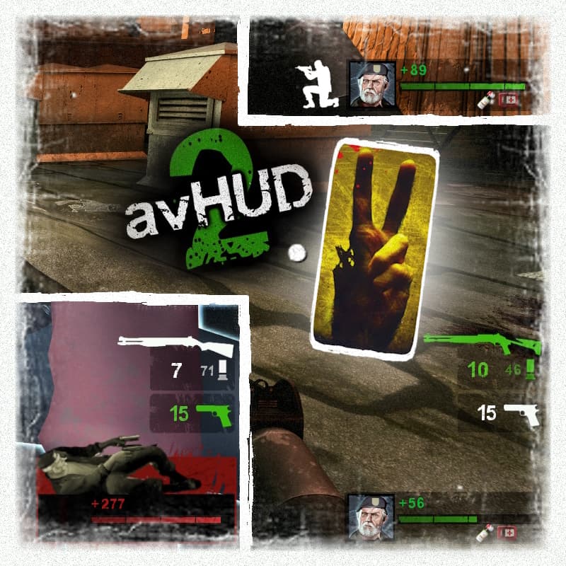 avHUD 2.2 — Left 4 Dead 2 Workshop preview