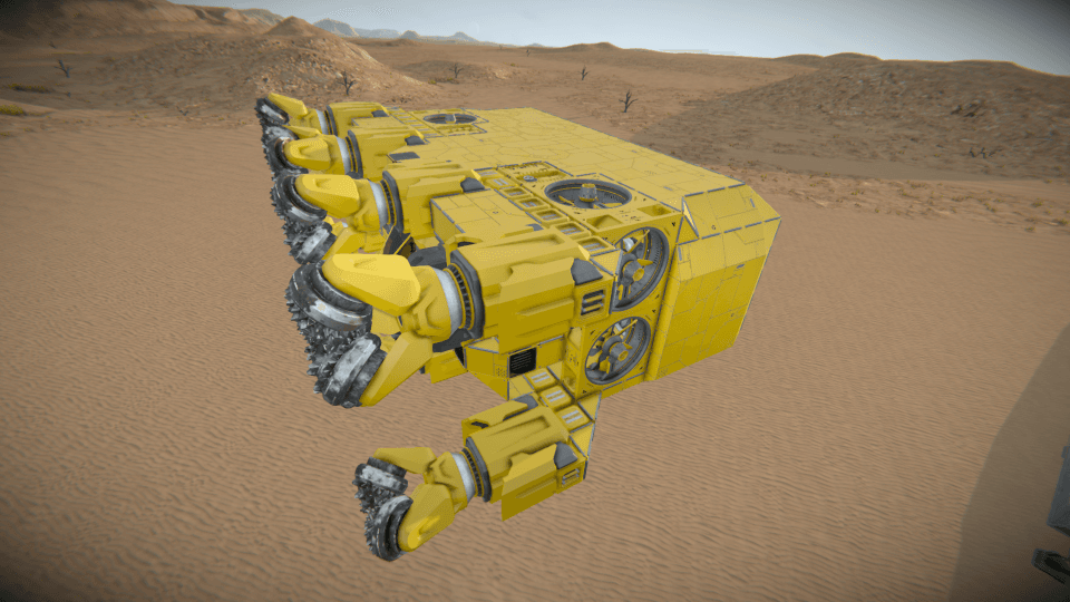 Miner Kor Planet V1 120 — Space Engineers Workshop preview