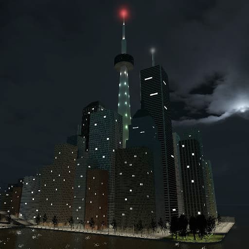gm_megalopolis_night — Garry's Mod Steam Workshop preview image