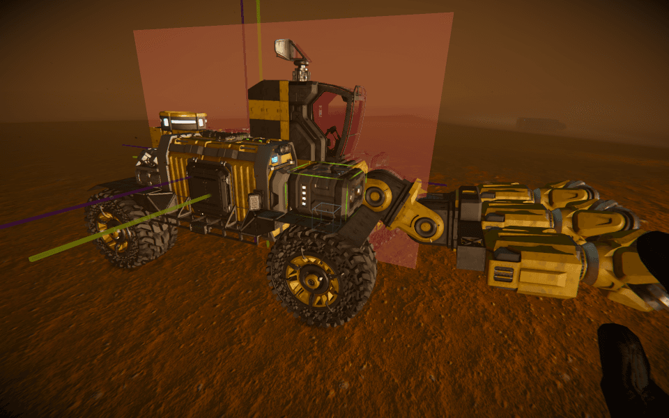 Excavator Suricata — Space Engineers Steam Workshop preview image