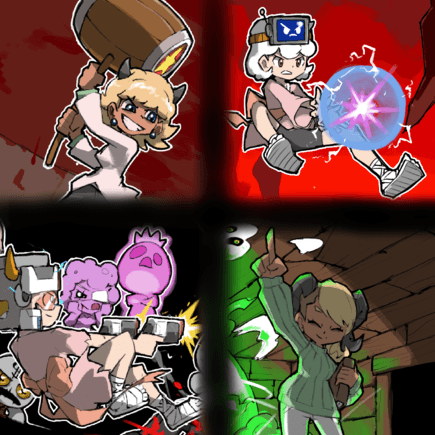 [Rep+/Rep] Kicks and Giggles (3 characters, 40+ unlocks, and more!) — The Binding of Isaac: Rebirth Workshop preview