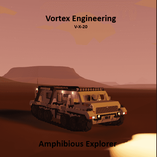 V-X-20 Amphibious Explorer — Stormworks: Build and Rescue Workshop preview