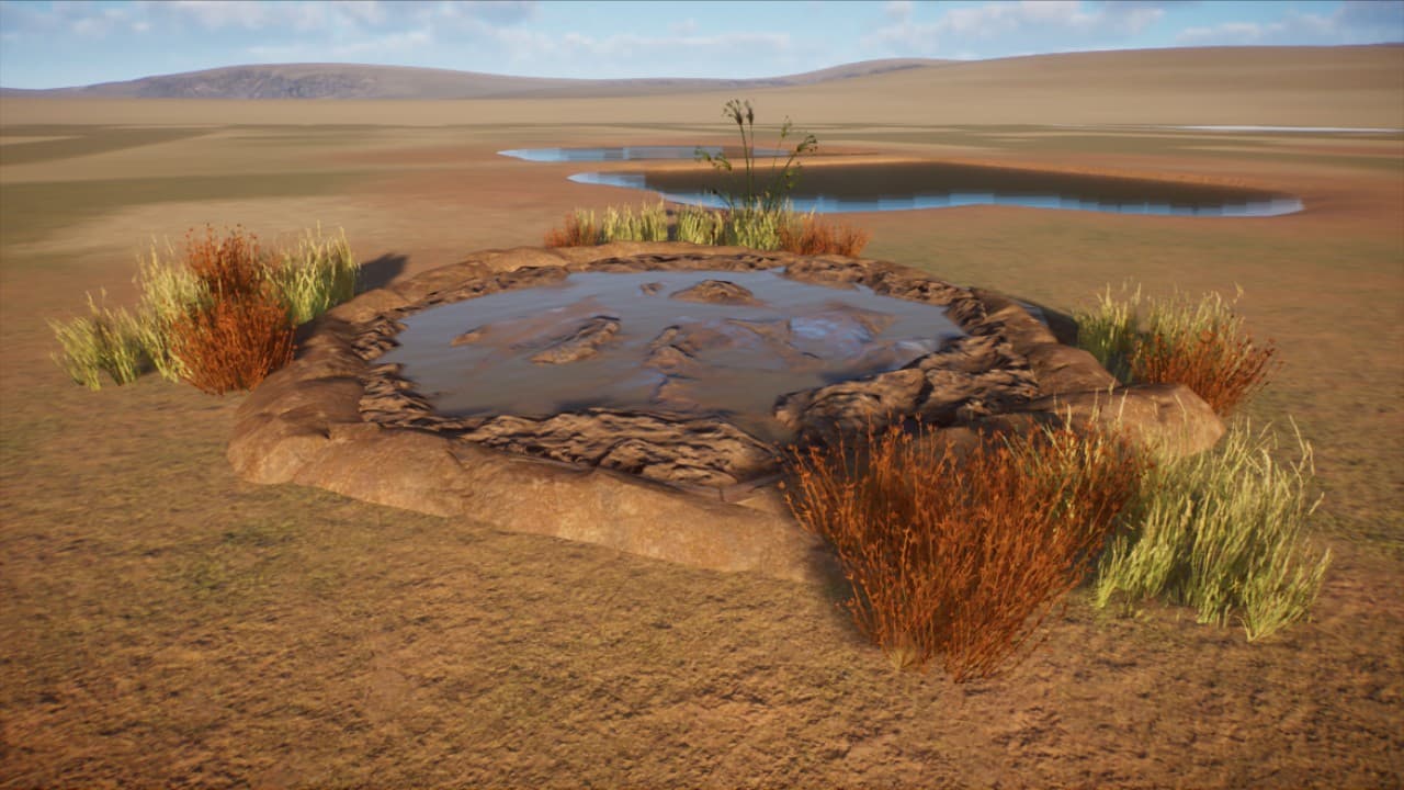 A More Natural Mud Bath 1: African Grassland — Planet Zoo Workshop preview